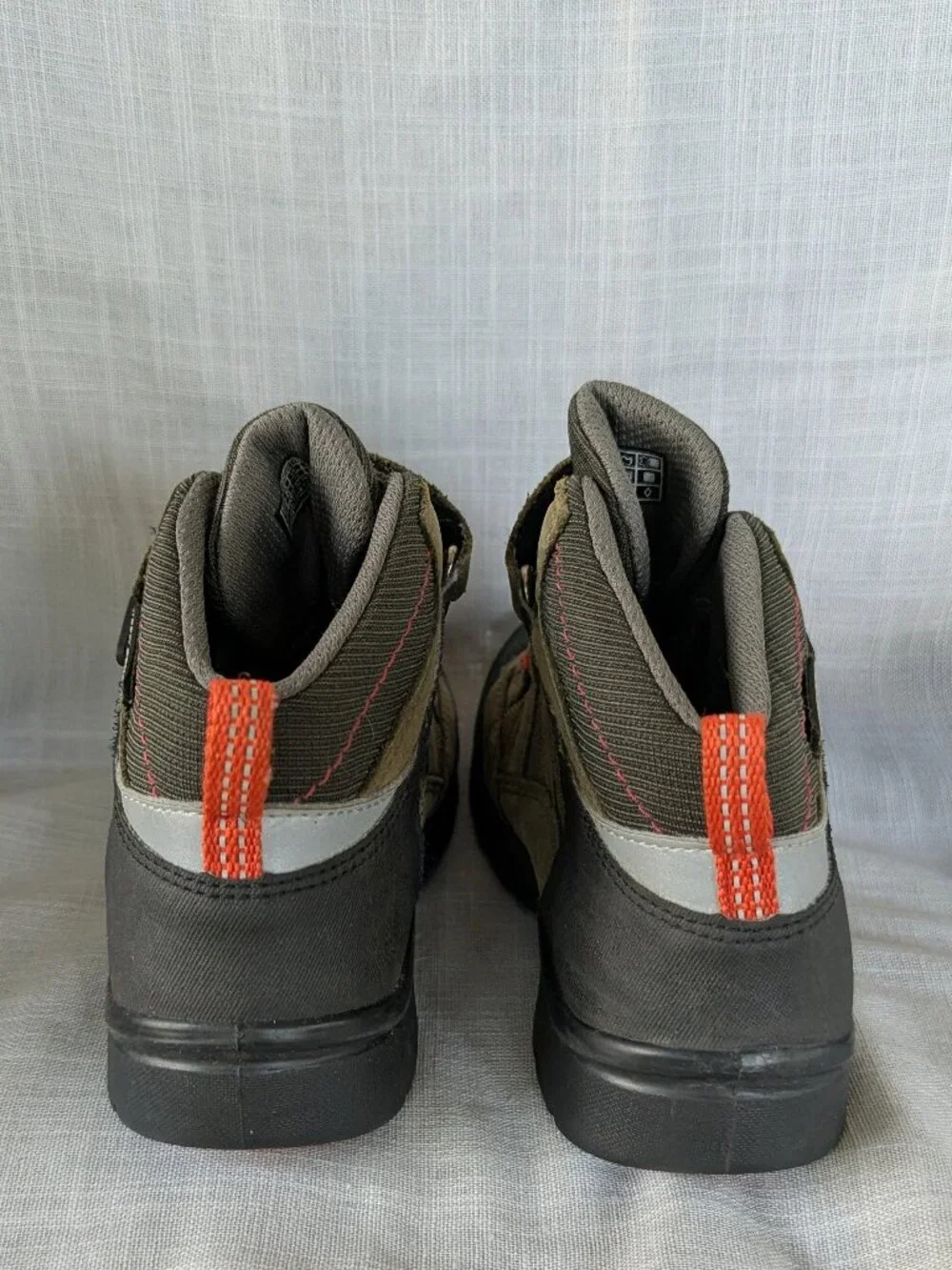KEEN WATERPROOF HIKING BOOTS LITTLE BOYS SIZE 13 TAN BLACK